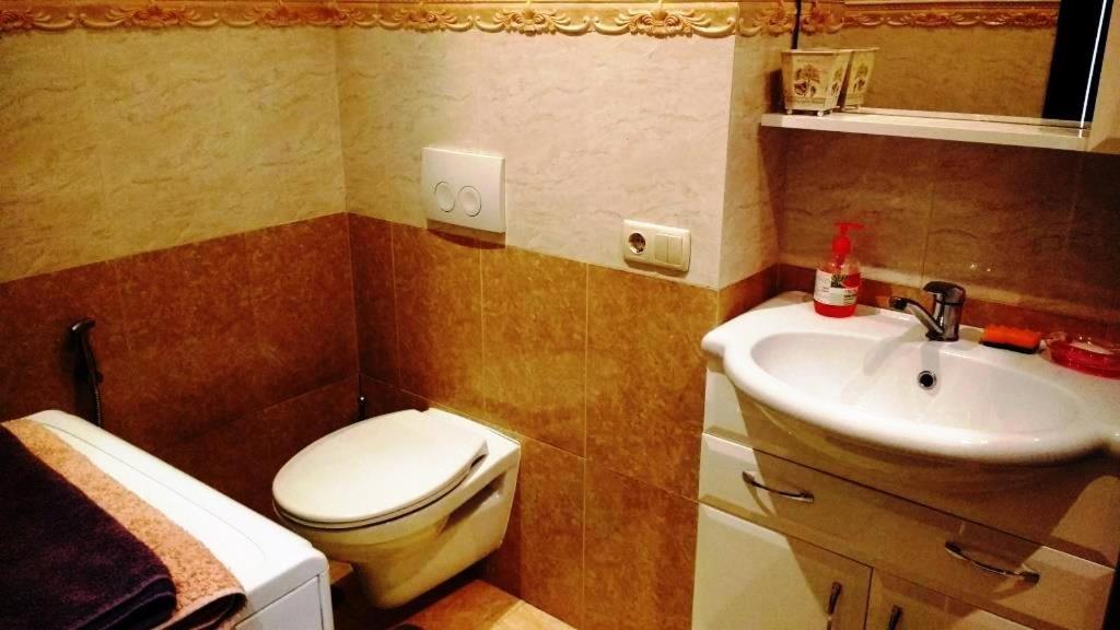 Апартаменты Комната в двухкомнатной Киев Экстерьер фото